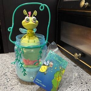Disney Green and Blue wearable interactive Ray Firefly Jar Princess and the Frog